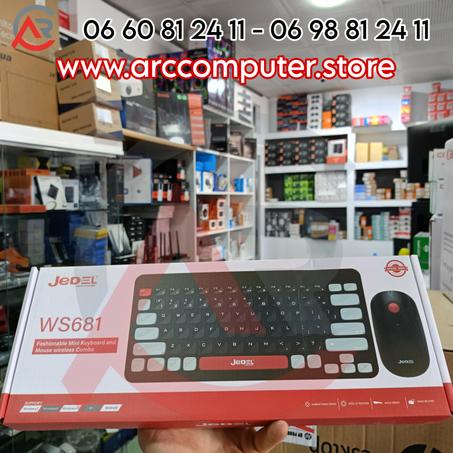 JEDEL Clavier souris sans fil WINDOWS ANDROID