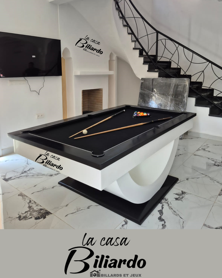 Siamun Pool , Table de billard maison convertible .