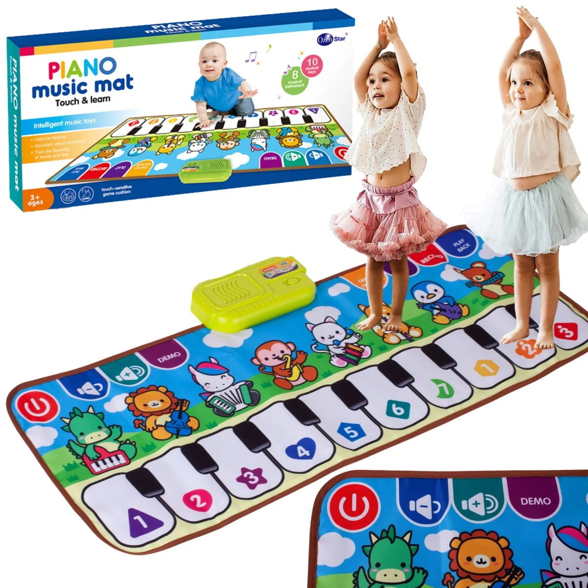 سجادة بيانو للأطفال لعبة تفاعلية جماعية مميزة