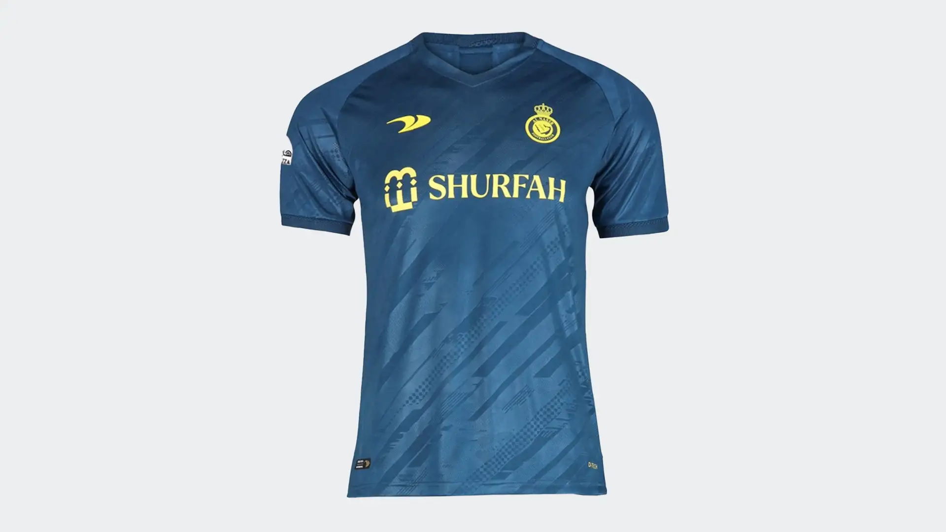 RONALDO 7 al nasser blue jersey 2024 kids size