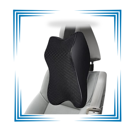 وسادة قطنية للسيارة أسود