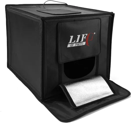 Cubes de lumière LED mini studio photo Life of Photo LFV-770 70x70x70 cm