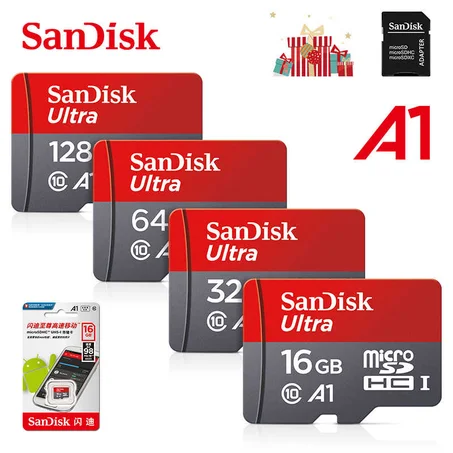 Carte mémoire SDHC SanDisk Ultra 256 Go, jusqu'à 120 Mb/s