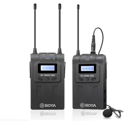 Boya by-WM8 Pro-K1 UHF ORIGINAL Système de Microphone sans Fil