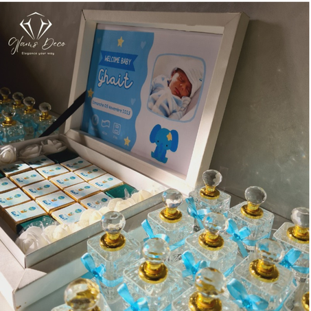 Coffret chocolat naissance