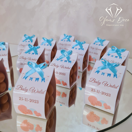 شموع البابلز مشخصة بالاسماء