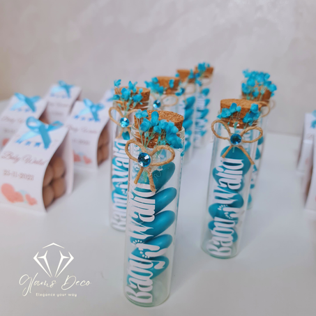 Fiole à dragées personalisée