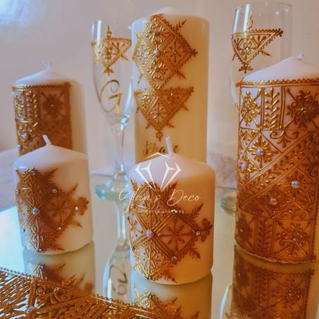 طقم شموع بالفاسي (Set fessi candles)