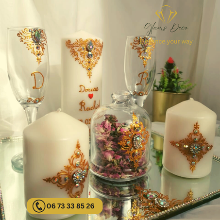 طقم ملكي للخطوبة أو زفاف