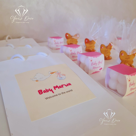 sacs personalisée thème naissance