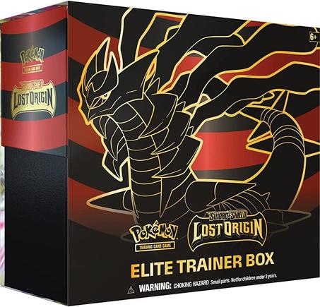Pokémon TCG: Sword & Shield – Lost Origin Elite Trainer Box (8 Boosters & Premium Accessories)