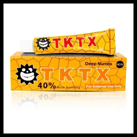 TKTX 10gr Crème Jaune 40% pour Tatouage Et Maquillage Permanent
