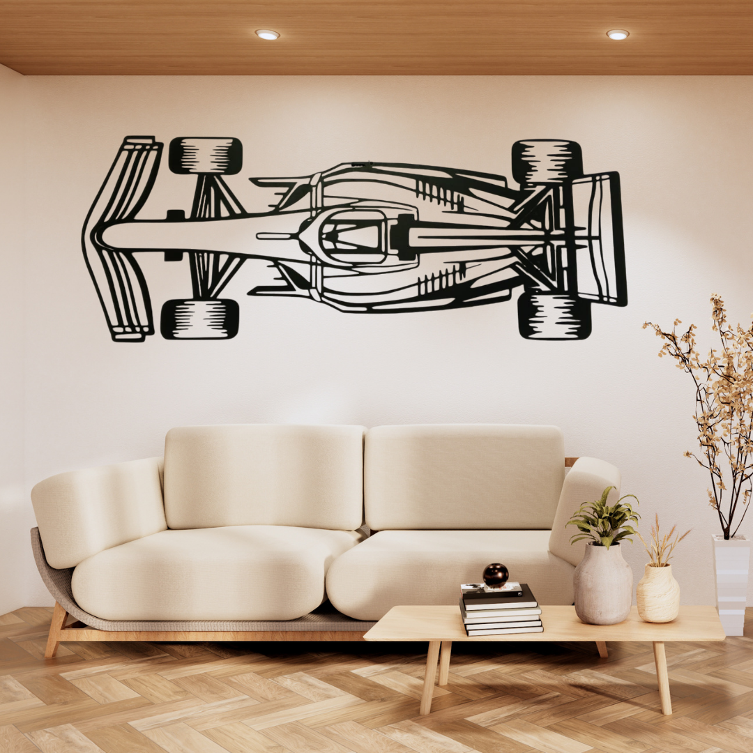 F1 vue au dessus