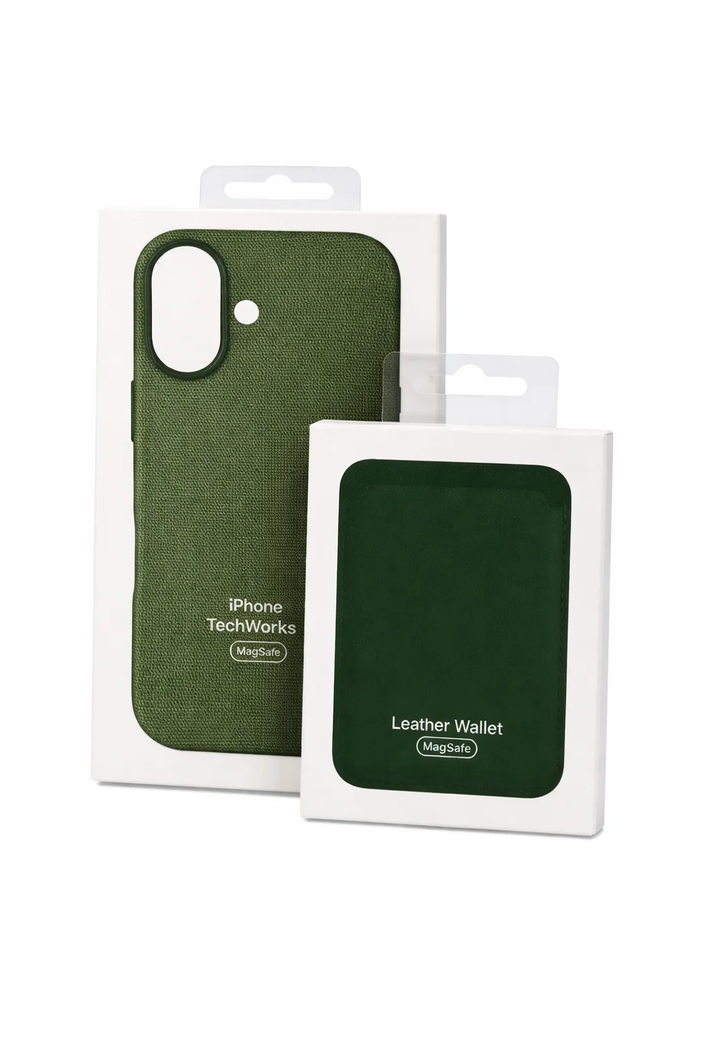 TechWoven Case Original + Leather Wallet Magsafe
