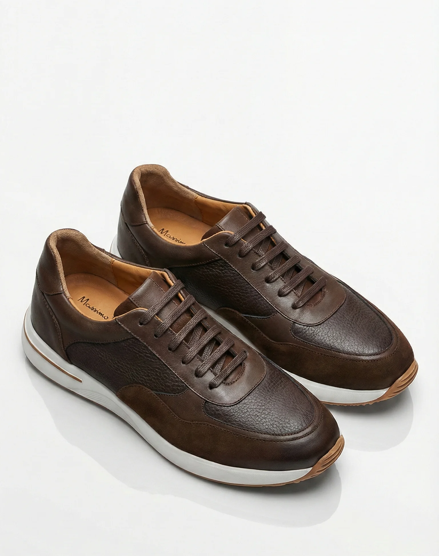 Chaussure en Cuir marron