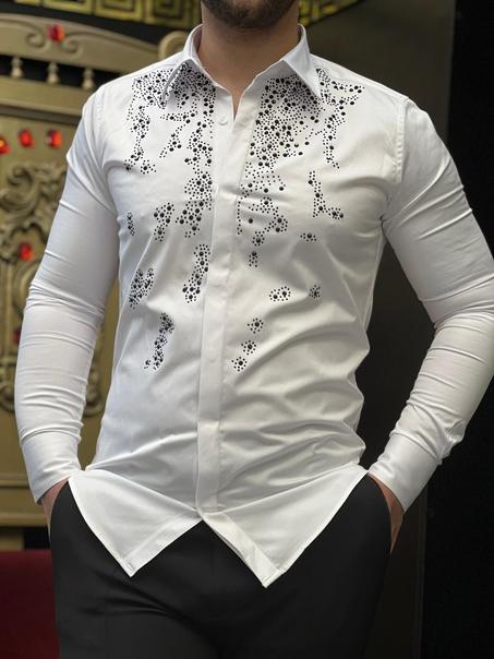 Chemise à manches longues stylée