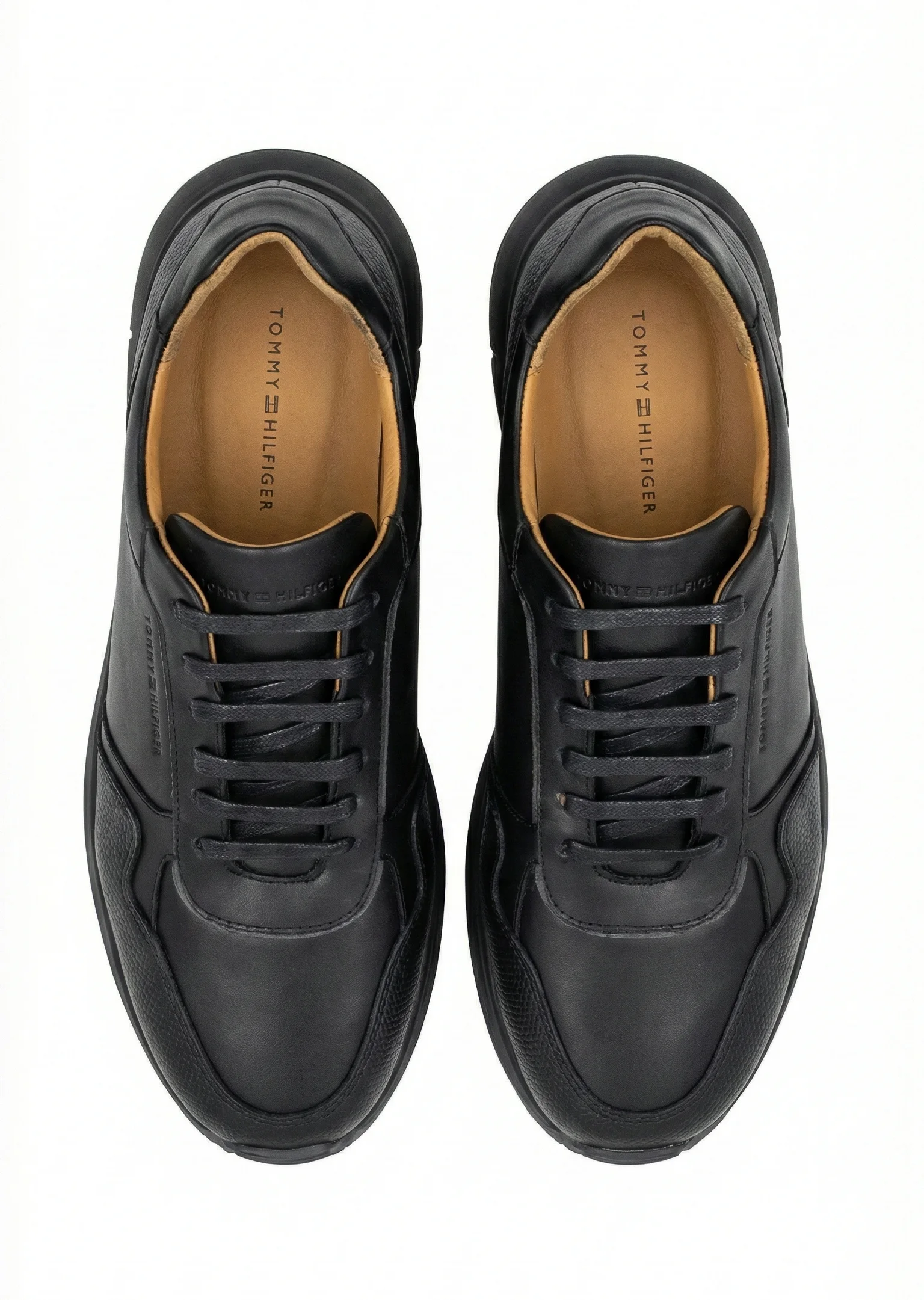 Baskets en Cuir Robuste