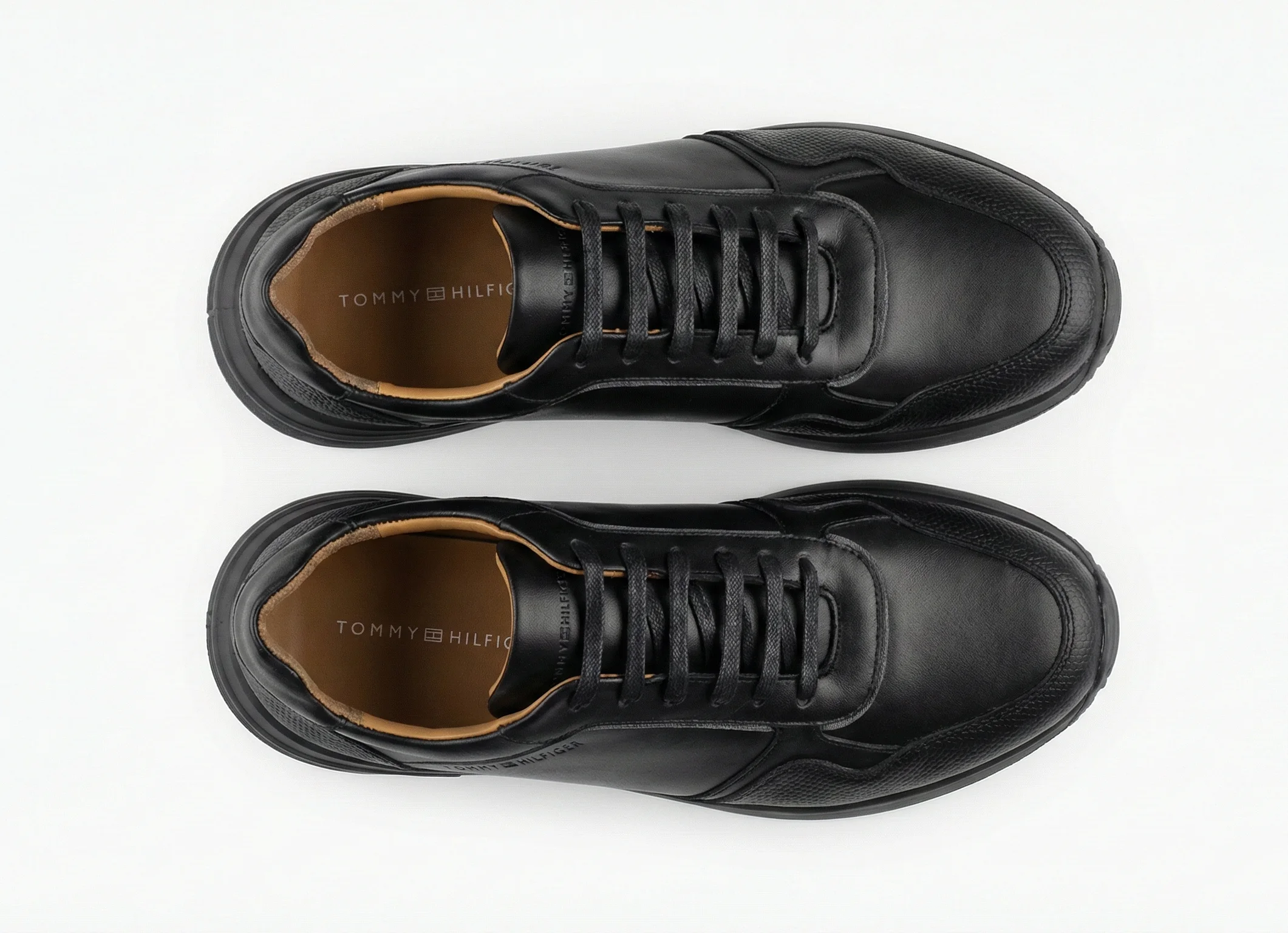 Baskets en Cuir Robuste