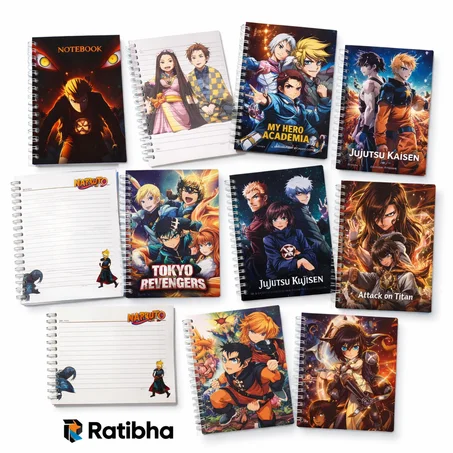 anime note book