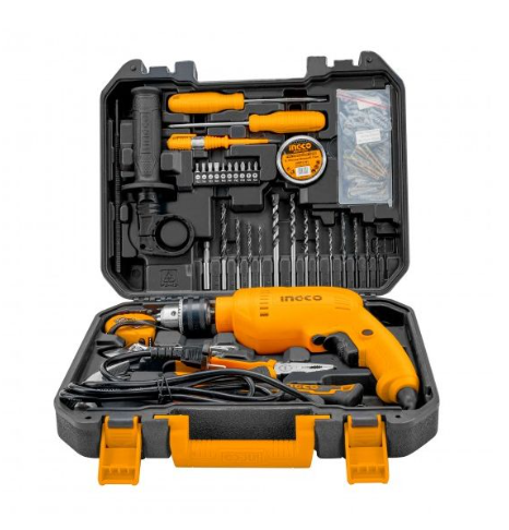 Ingco Coffret Perceuse 13mm 680W 115pcs Marque