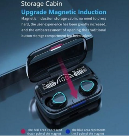 M10 TWS True Wireless Bluetooth EarbudsTouch Earbuds headphone BT 5.1