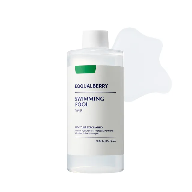 EQQUALBERRY - Swimming Pool Daily Facial Toner 300ml - Lotion tonique visage 300ml