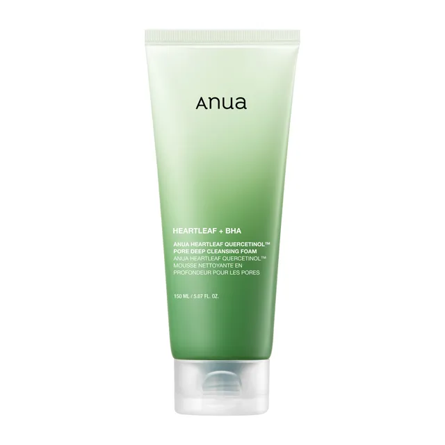 Anua - Heartleaf Quercetinol Pore Deep Cleansing Foam - Mousse nettoyante