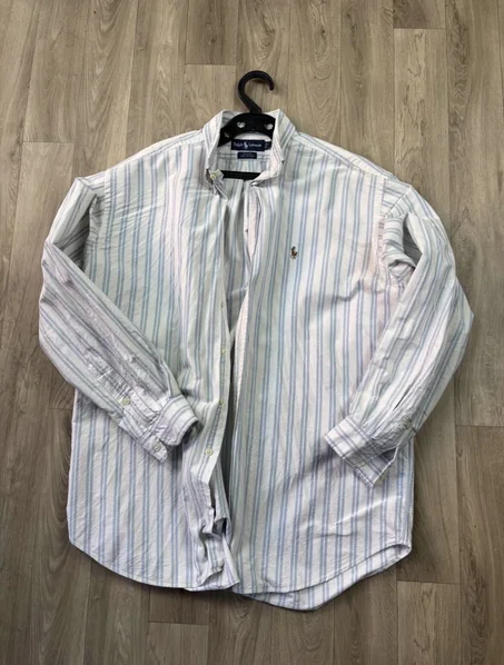 chemise a rayures ralph lauren
