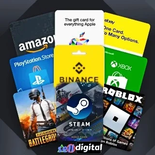 منتجات رقمية Gift Card الأكثر مبيعاً