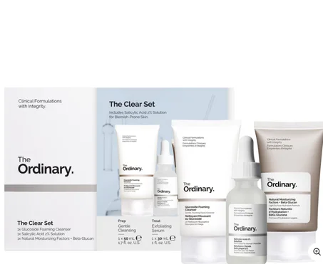 The Ordinary The Clear Coffret + LIVRAISON GRATUITE