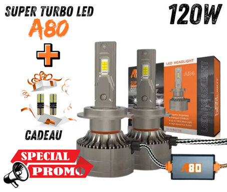 turbo led A80 original 120W pure