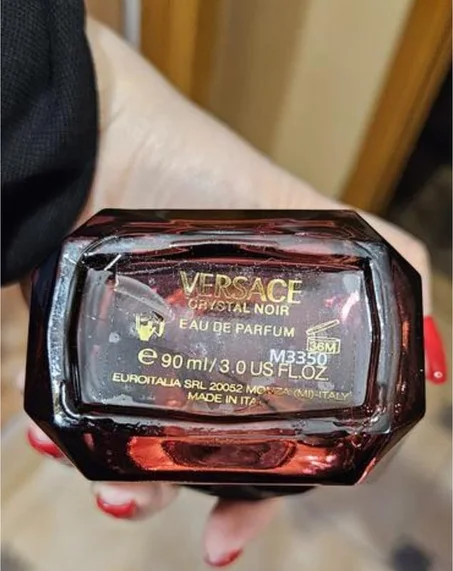 versace crystal noir eau de parfum 90 ml -tester