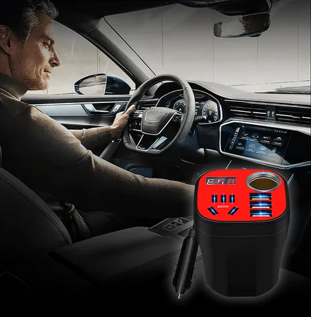 محول كهرباء السيارة