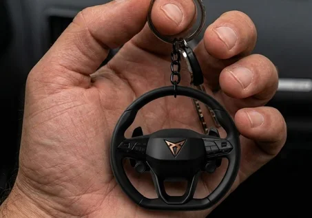 PORTE CLE VOLANT CUPRA