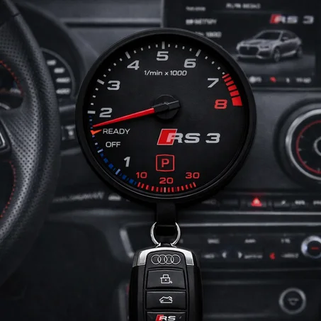 PORTE CLE MURAL AUDI RS