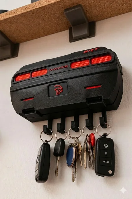 DODGE SRT HELLCAT KEY HOLDER
