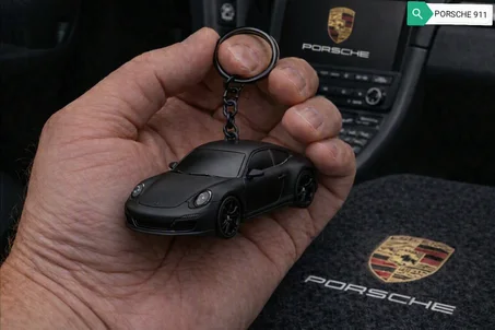 PORTE CLÉ PORSCHE 911
