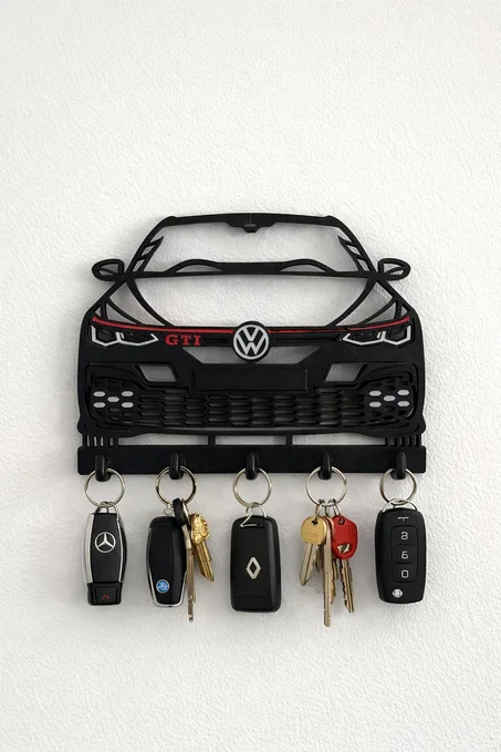 PORTE CLE MURAL GOLF