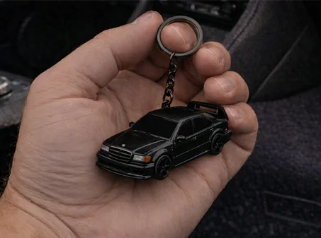 PORTE CLÉ MERCEDES 190E EVO