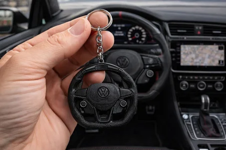 PORTE CLE VOLANT GOLF