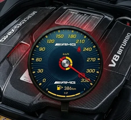 PORTE CLE MURAL MERCEDES AMG