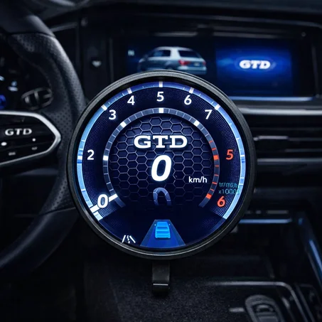 PORTE CLE MURAL GOLF 8 GTD