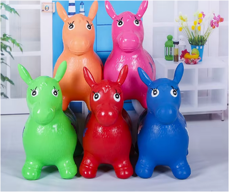 حصان مطاطي للأطفال