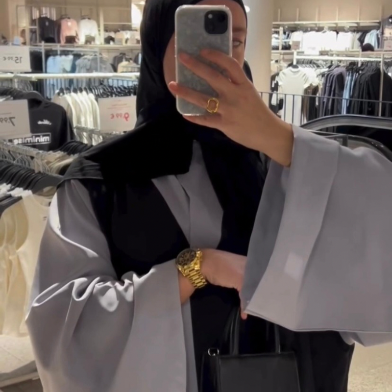 Meissa black Abaya
