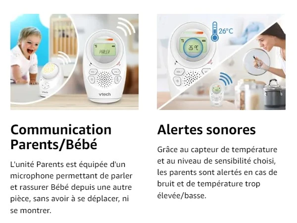 Babyphone Magic Light BM1212, www.millelunes.com