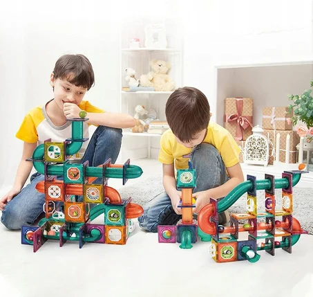 Panneaux de piste de boule lumineuse à blocs magnétiques