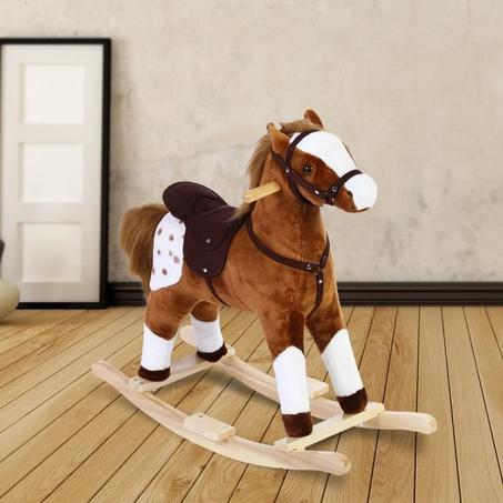 Grand Cheval à bascule pour enfants