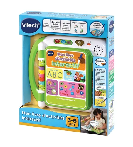 MON LIVRE D’ACTIVITÉS INTERACTIF – VTECH