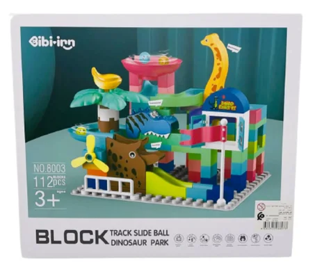 BLOCS DE CONSTRUCTION PARC D’ATTRACTION DINOSAURES