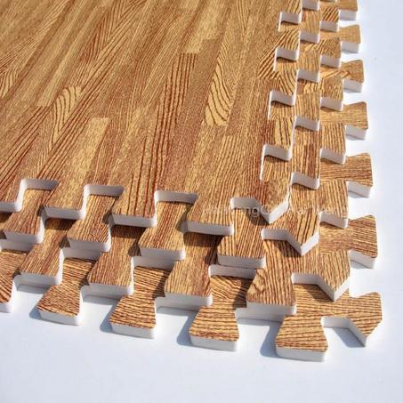 Tapis Puzzle Eva – Effet Bois